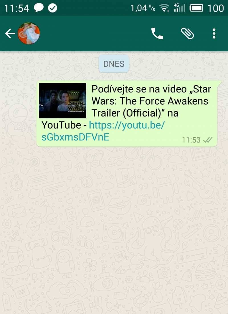 Jak přeposlat video na WhatsApp?