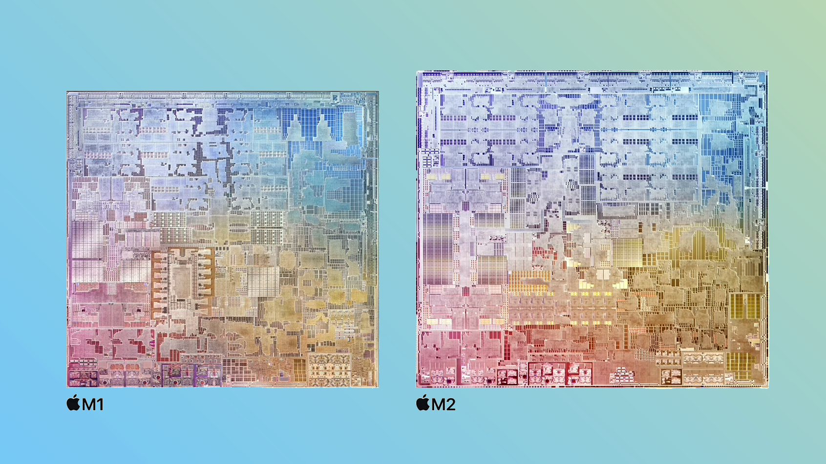 Procesory M1 a M2 / Zdroj: Apple