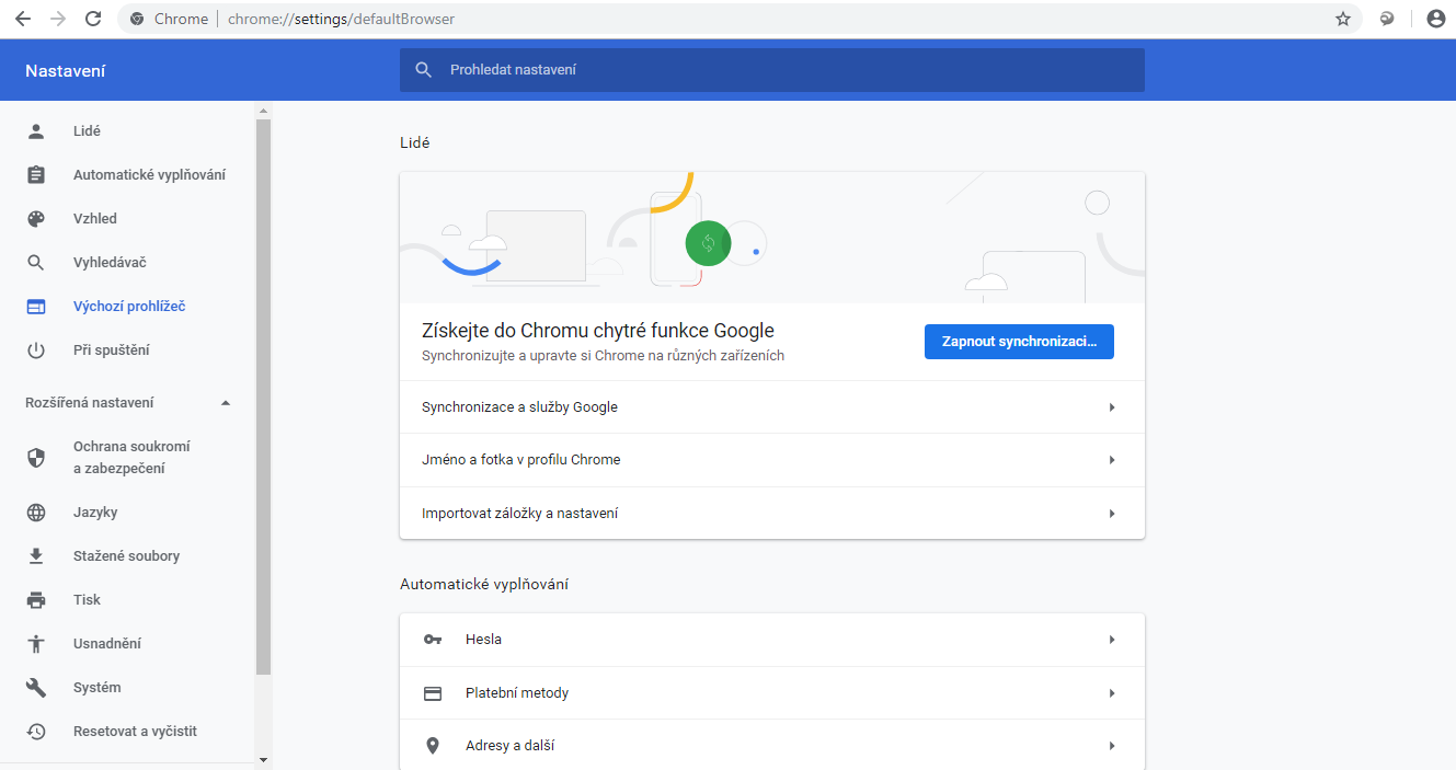 chrome-nastaveni