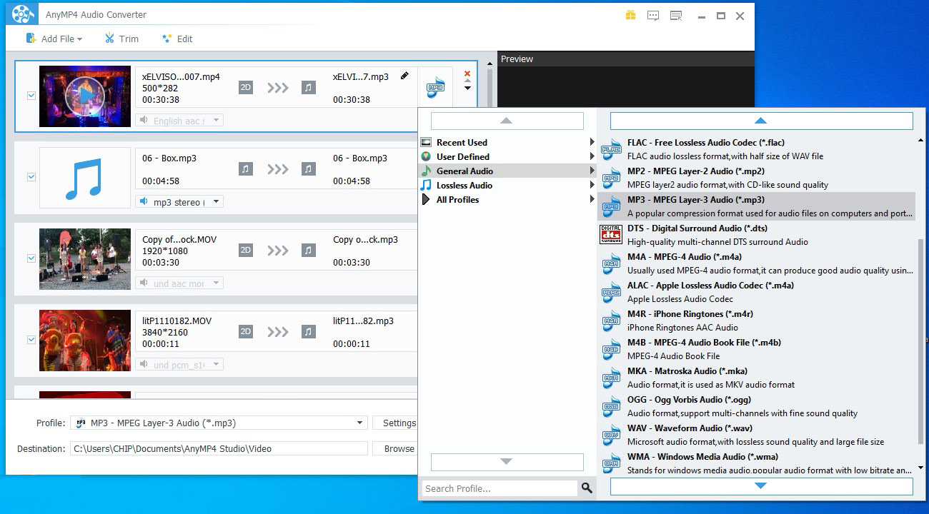  | Zdroj: AnyMP4 Audio Converter