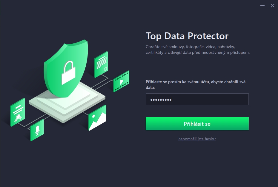 Zašifrované soubory a složky, chráněné programem Top Data Protector, se sice zobrazí v Průzkumníku souborů, ale když se je pokusíte otevřít, nebude vám k nim umožněn přístup. Musíte spustit program Top Data Protector a zadat v něm příslušné heslo. | Zdroj: iTop Data Protector 3