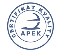 APEK - Certifikát kvality