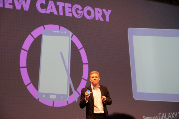 Nová kategorie zařízení - Samsung Galaxy Note. Něco mezi smartphonem a tabletem.
