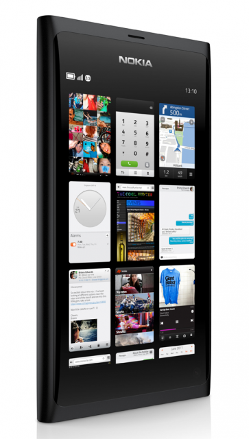 Nokia N9 v černé