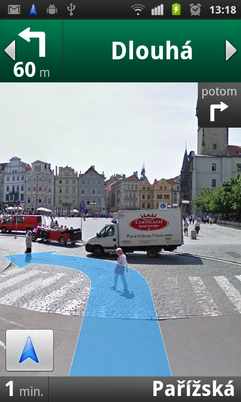 Google Mapy: Street View