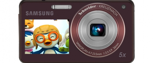 Samsung PL120 a animace na předním displeji