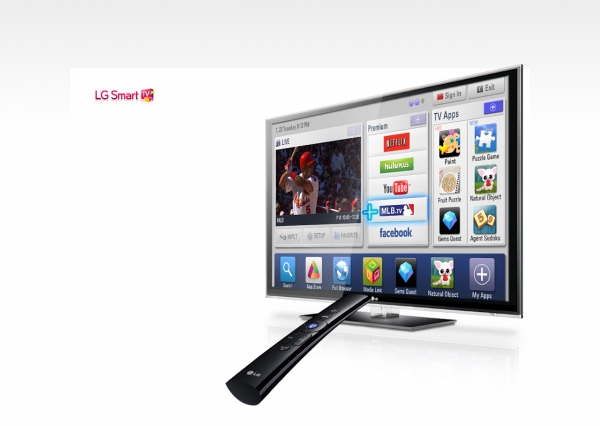 Technologie Smart TV - k dispozici je mimo jiné i plnohodnotný browser.