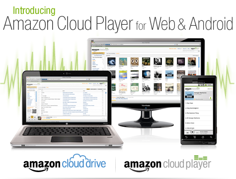 Amazon uvádí Amazon Cloud Drive a Amazon Cloud Player