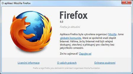 Firefox 4 už je - neoficiálně, ale v konečné verzi!