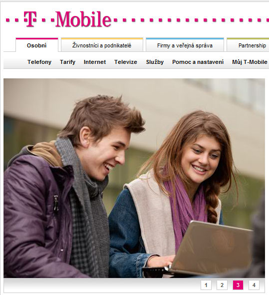 T-mobile podporuje mobilní platby...