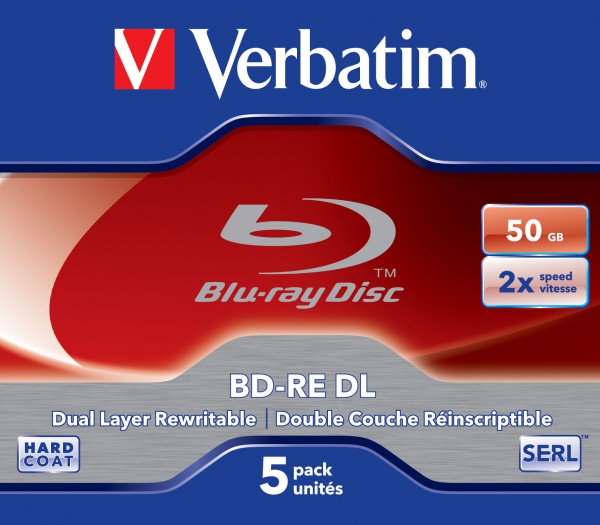 Verbatim BD-RE DL 50GB 2x