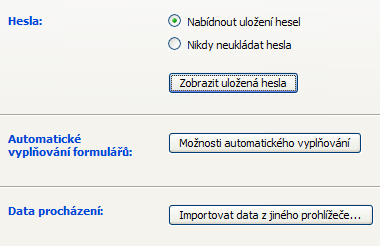 Hesla uložená v Google Chrome jsou snadno přístupná.