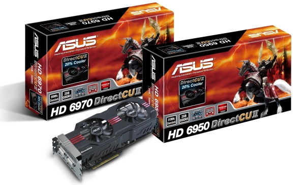 Asus Radeon HD 6950 a 6970
