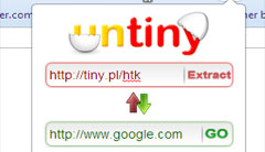 Untiny odkryje tajemství zkrácených adres.