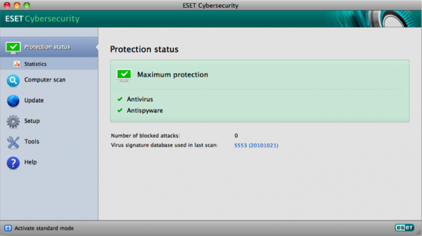 ESET Cybersecurity pro Mac