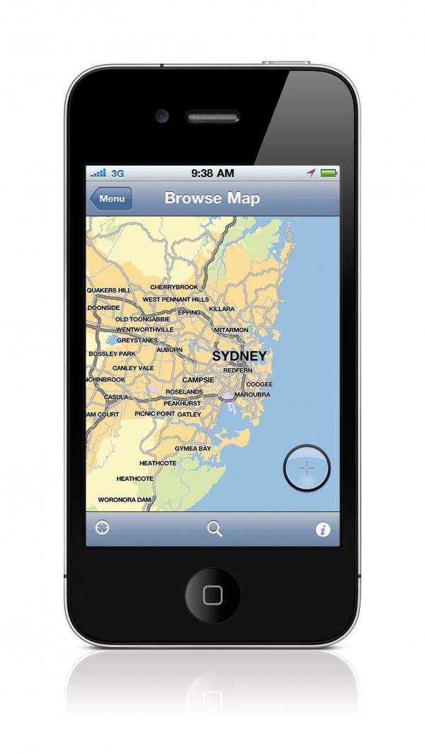 TomTom pro iPhone verze 1.5