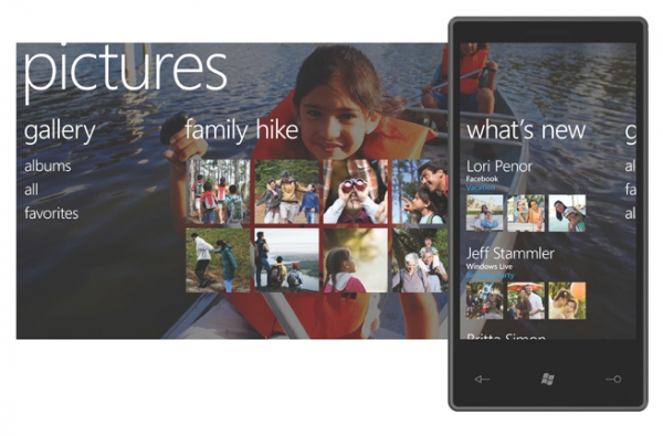 Windows Phone 7 — procházení obrázků