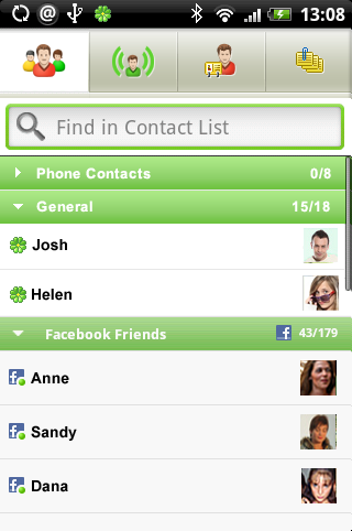 ICQ Mobile pro Android