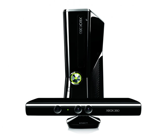 Microsoft Xbox 360 s ovládáním 