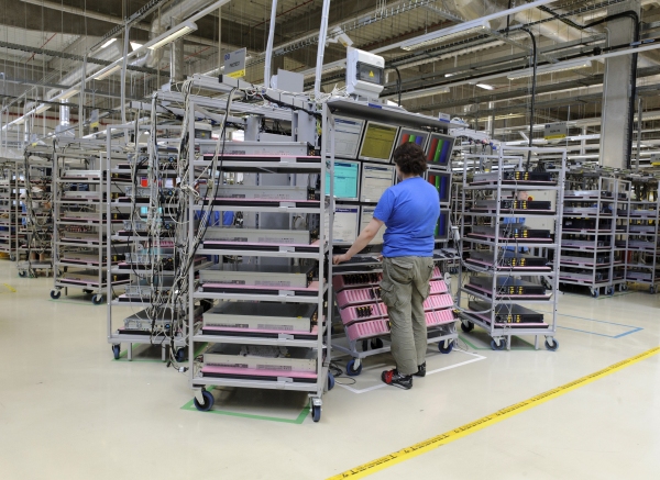 Foxconn Kurná Hora: výroba serverů a datových úložišť HP