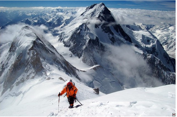 Pohled z Gasherbrumu (foto Mára Holeček)