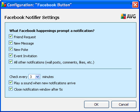 Configuration: Facebook Button