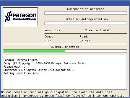 Než naběhnou Windows: Operace vyžadující restart počítače proběhnou v základním grafickém rozhraní.