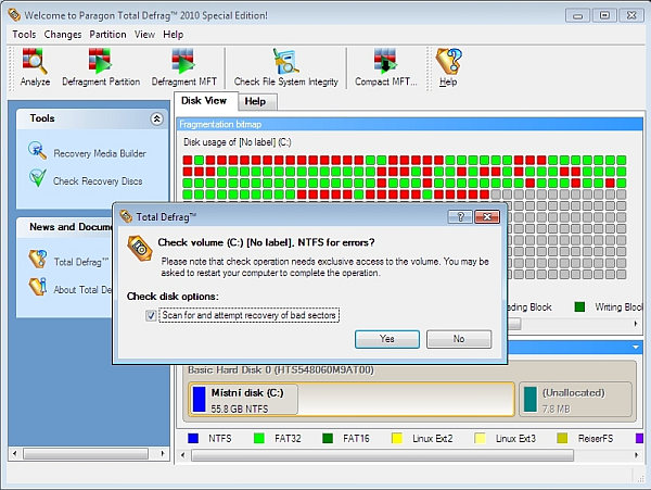 Souborový systém: Pravidelná kontrola souborů udrží pevný disk v kondici a data v bezpečí.