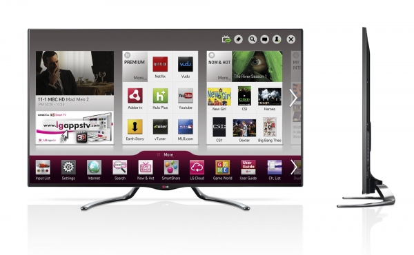 LG TVGA7900 s Google TV