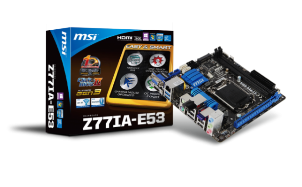 ITX deska MSI Z77IA-E53