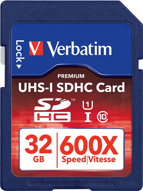 Verbatim SDHC a SDXC karty s UHS-I specifikací
