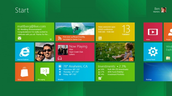 Windows 8 - stáhněte si osmičky od Microsoftu