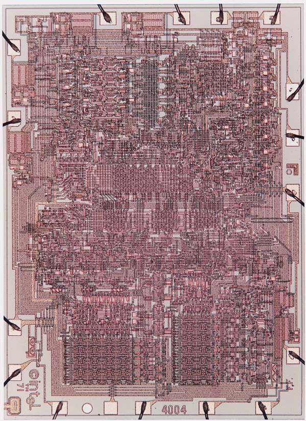Procesor Intel 4004 z roku 1971
