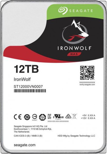 Seagate IronWolf 12TB (ST12000VN0007)